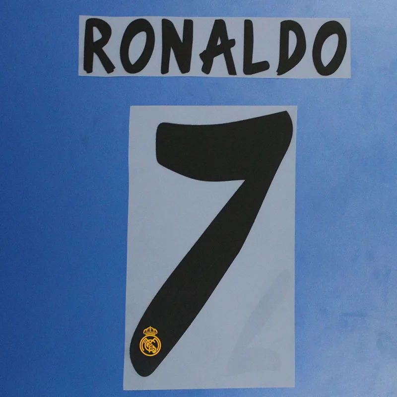 13-14 нашивки с надписью Home &amp Away для футбола в стиле ретро 7 Роналду 4 сеажио RAMOS