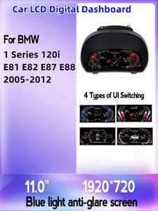 2022 Dernières 12.3 » Panneau de tableau de bord numérique Lcd de voiture  Indicateur de vitesse du groupe d'instruments pour Bmw 5 Series F10 F11 F12  F18 F07 F25