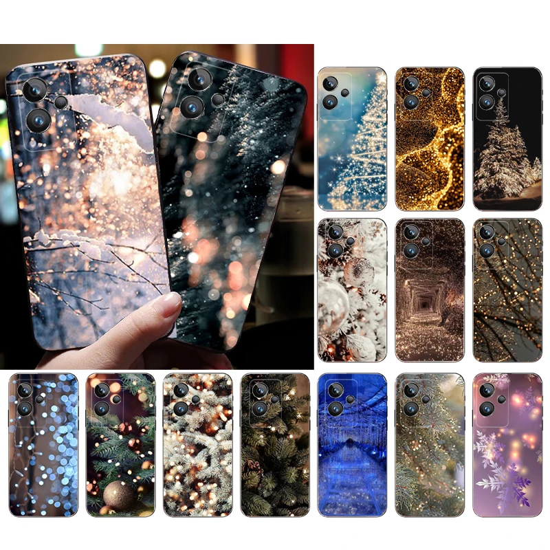 

Phone Case for OPPO Realme GT 2 Pro X2 Pro XT C25S 9 8 7 6 Pro 6i GT Master C3 C21 C21Y C11 X3 SuperZoom Christmas Tree Light