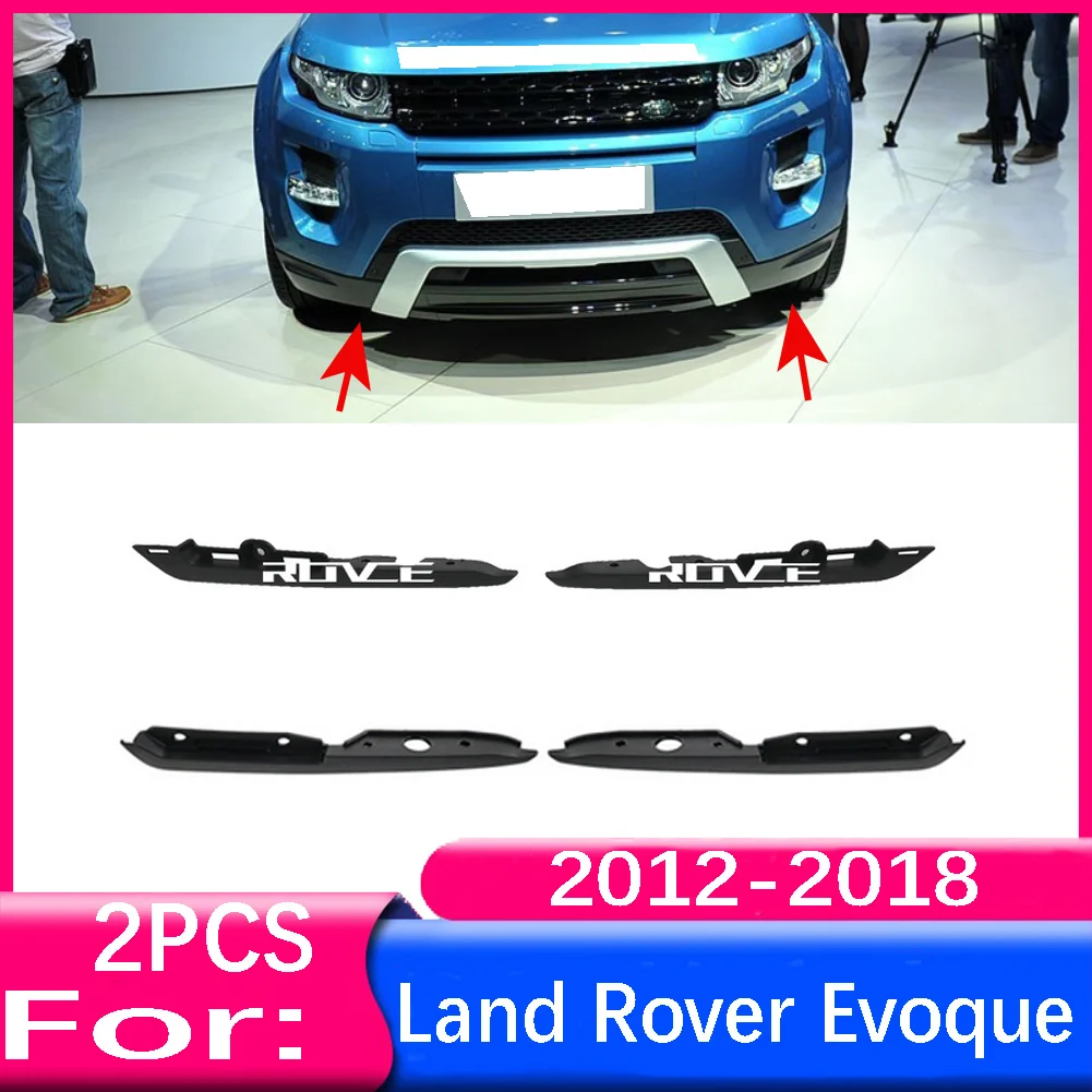 

Car Front Bumper Lower Trim Air Deflector Trim Molding For Land Rover Range Rover Evoque 2010 2011 2012 2013 2014 2015 2016-2018