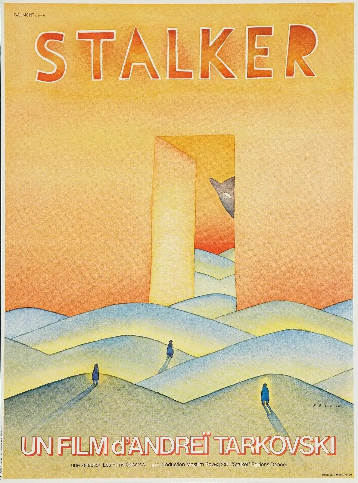 

STALKER 1979 печать по мотивам фильма «кошка», холст, плакат для гостиной, Декор, домашняя Настенная картина