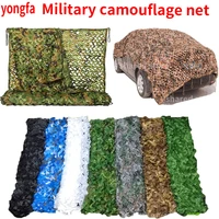 military camouflage net hunting camouflage net forest training camouflage net car cover awning camping sunshade net green white