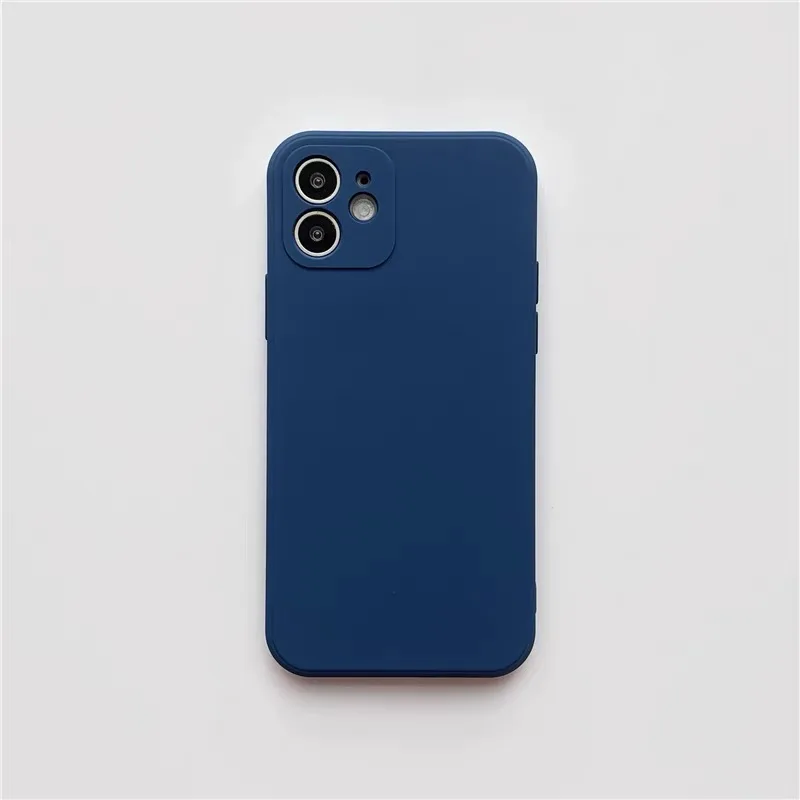 

Original Square Liquid Silicone Phone Case For iPhone 13 12 Mini 11 Pro Max Xr X Xs Max 8 7 Plus 6s 6 Full Lens Protection Cover
