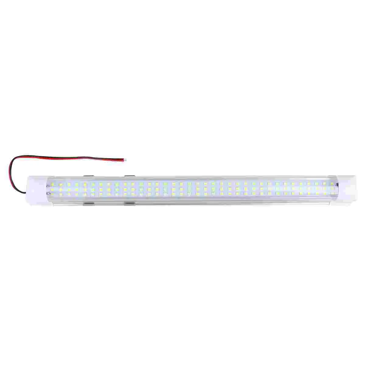 

12V-85V 108-LED High Brightness Lamp Tube Car Lighting Lamp for Lorry RV Caravan Truck Trailer Boat (White)