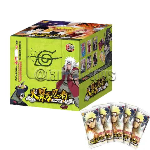 Коллекционные карты Наруто Bandai 5/25/100 шт