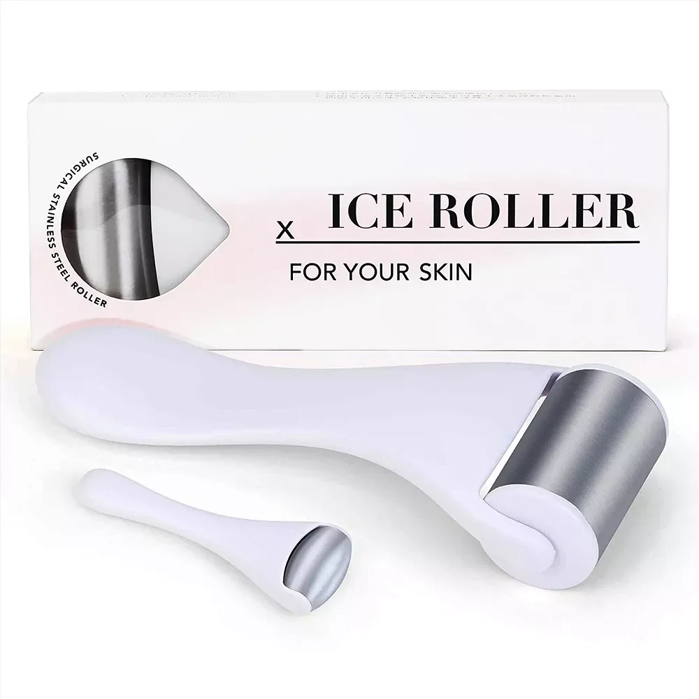 

NEW2023 Stainless Steel Cooling Face Roller Skin Cooling Ice Roller Eye Facial Massager Anti-aging Face Lift Pain Relief Beauty