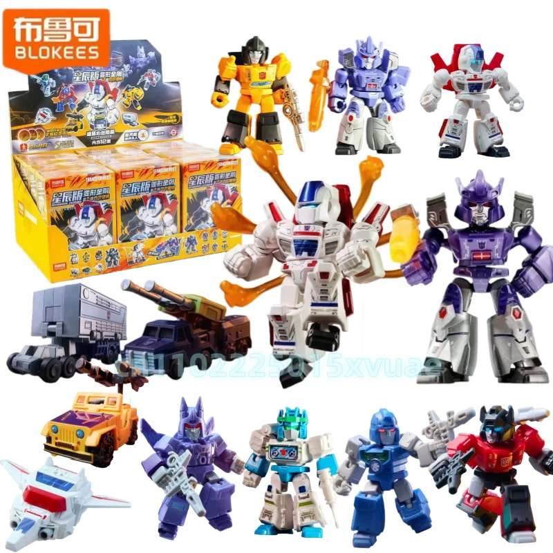 Фото Blokees Transformers ВЕРСИЯ 5-белый клинок Dawn Galvatron Skyfire фигурка подвижная модель в сборе игрушка детская коллекция подарок №1