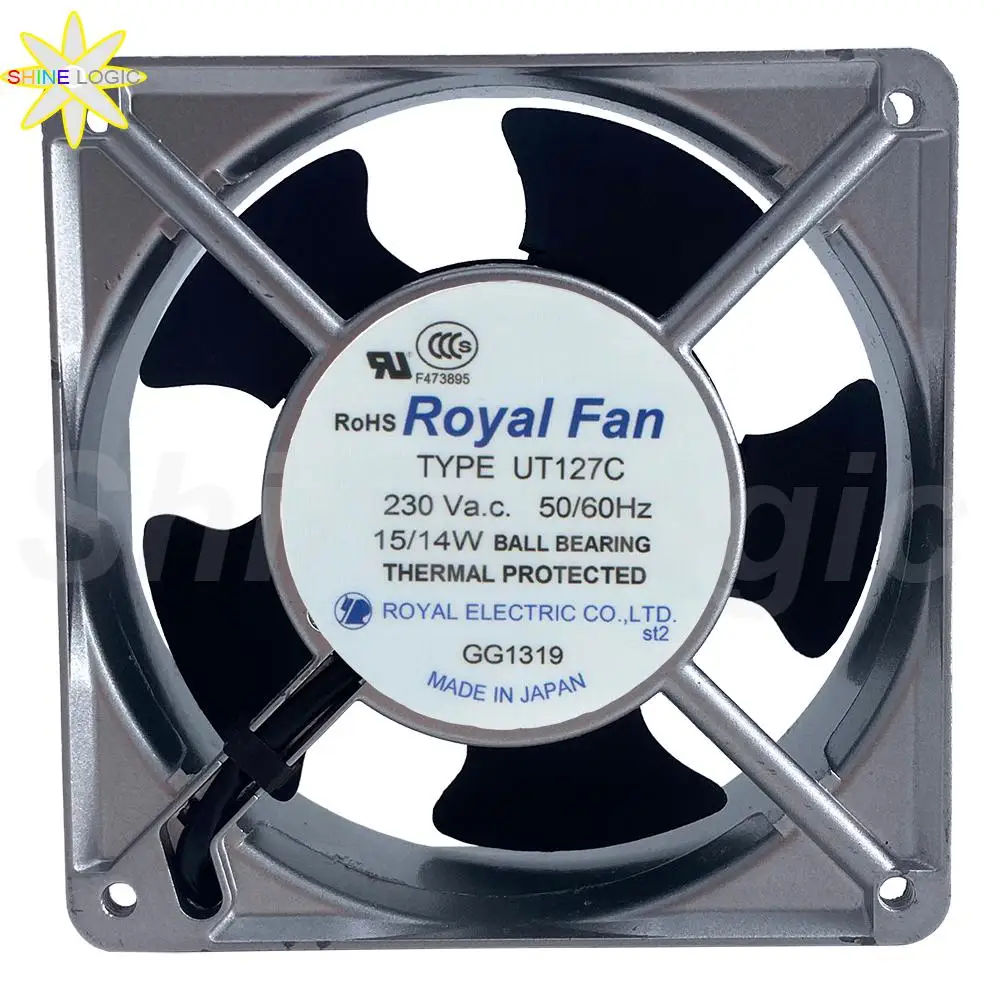 

Новинка, оригинальный серверный вентилятор GG1319 в алюминиевой рамке, 120x120x38 мм, 12 см, 12038 дюйма, UT127C, 15/14 Вт, 230 В, Гц, 1 шт.