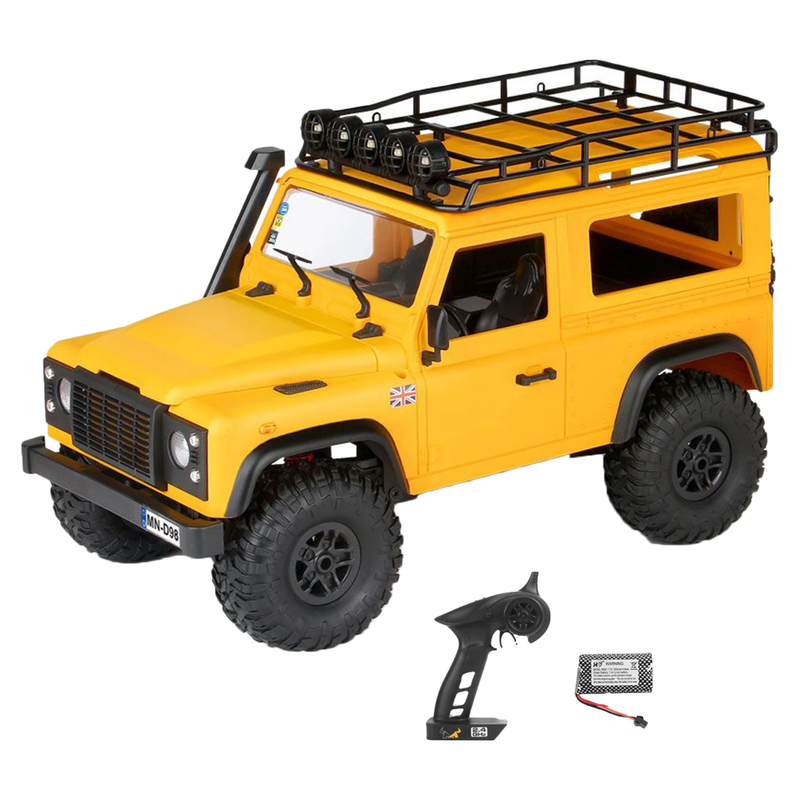 

8.72km/h Brushed Motor 2.4GHz 1/12 4WD Crawler RC Car Climbing Off-Road Vehicle Holiday Birthday Party Present
