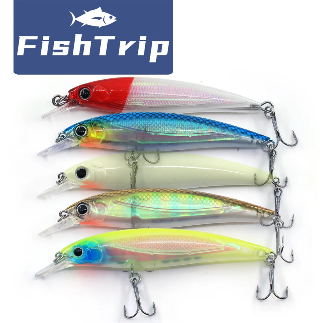 Рыболовная Приманка в виде мелкой рыбы 9-11 см жесткая приманка для окуня Судака