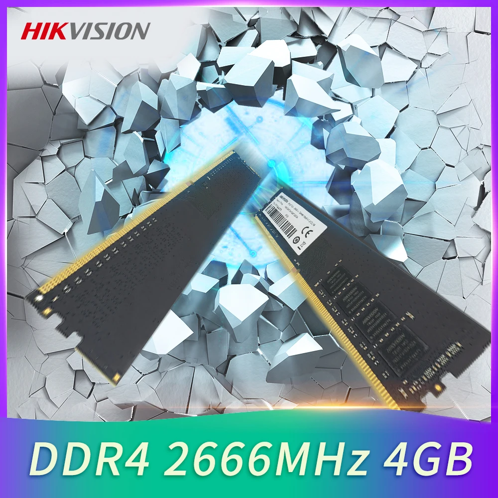 

HIKVISION DDR4 4GB 2666 Memoria Ram Desktops Memory Official модуль памяти Free Shipping U1