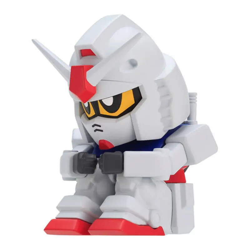 Фото Коллекционная фигурка Bandai Gundam Capsule Toy Rx 78-2, оригинальный размер L, в сидячей позе, настольное украшение для взрослых коллекционеров аниме №5