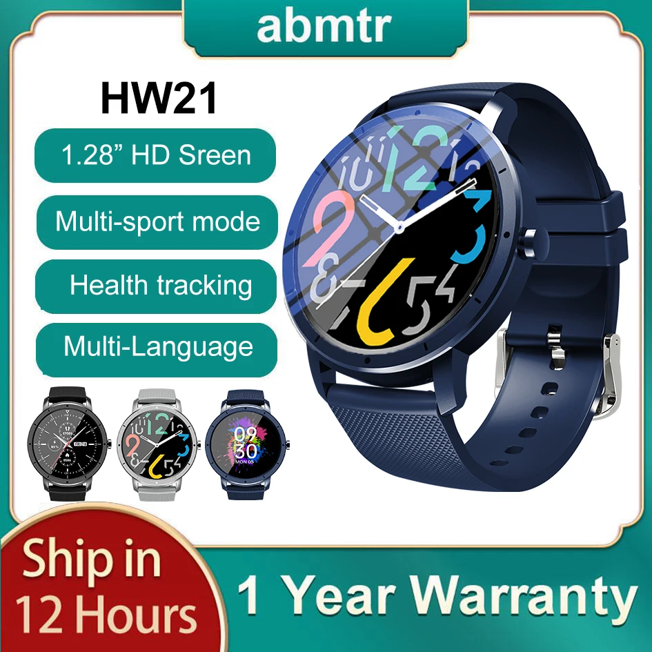 

HW21 Smart Watch Men Women IP68 Waterproof Fitness Band Heart Rate Sleep Monitor SmartWatch Android IOS PK Mibro Air