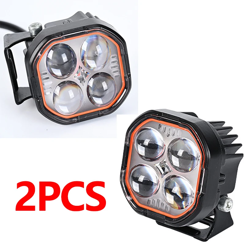 

300 Вт Супер Яркий Белый/желтый Мотоциклетный Автомобильный Светодиодный Рабочий Свет Проектор Ходовые Огни Стробоскопическая...