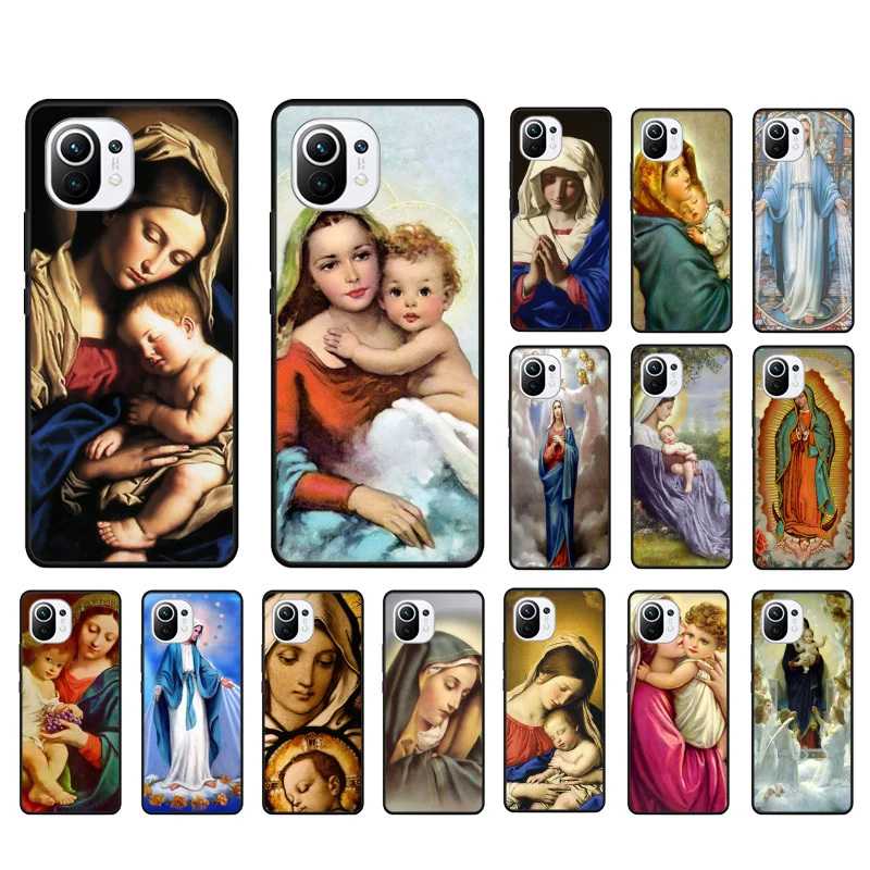 

Bless Virgin Mary Printing Phone Case for Xiaomi 12 Mi 10T 11T 11 Pro 10 10T 11 lite 10pro 11Ultra Poco X3 Pro Poco F3 M3