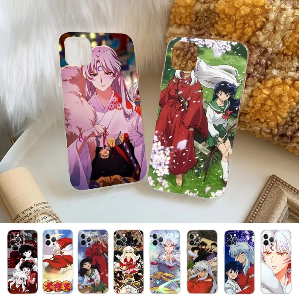 

Inuyasha Anime Phone Case For IPhone 15 14 11 12 13 Mini Pro XS Max Cover 6 7 8 Plus X XR SE 2020 Funda Shell