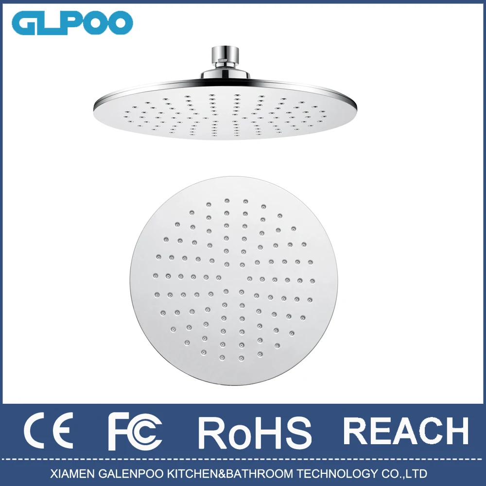 

Chuveiros High Pressure Rainfall Shower Head 8.5 Inch Luxury Modern Shower Head Bathroom Accessories Shower