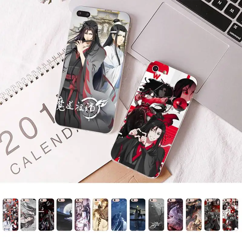 

Anime Mo Dao Zu Shi Phone Case For iPhone 8 7 6 6S Plus X SE 2020 XR XS 14 11 12 13 Mini Pro Max Mobile Case