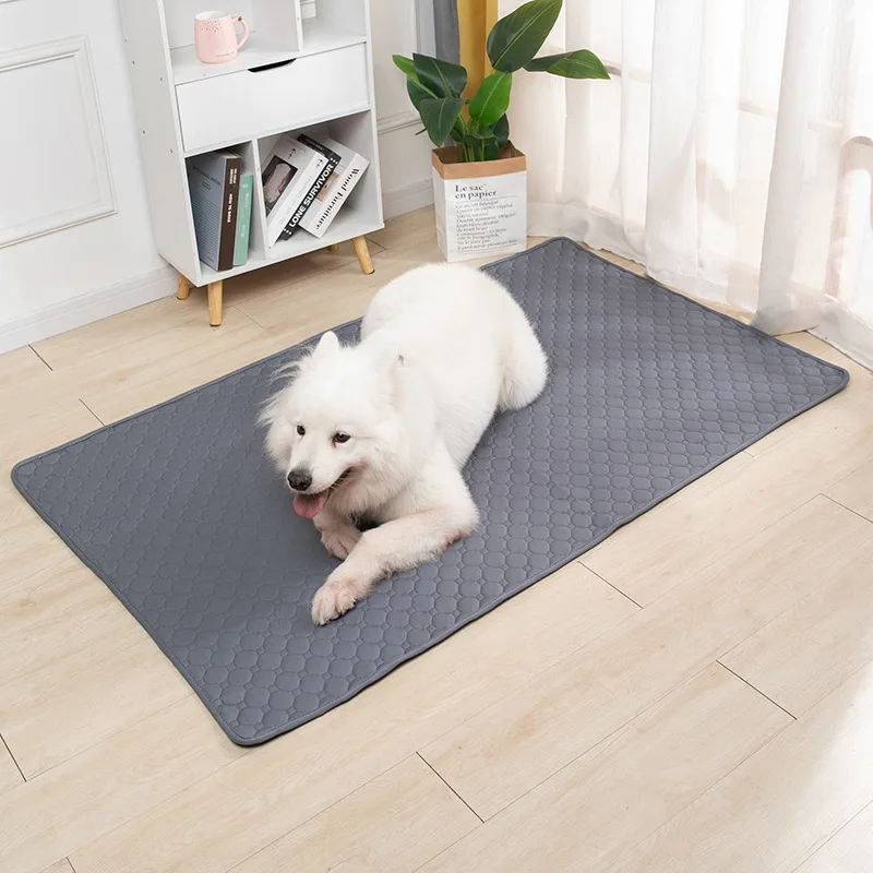 

Washable Dog Pet Diaper Mat Waterproof Reusable Training Pad Urine Absorbent Environment Protect Diaper Mat Dog Car Seat Cover