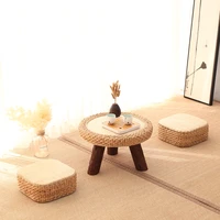japanese minimalist coffee table balcony round small coffee table books center living room moveis para casa home decoration