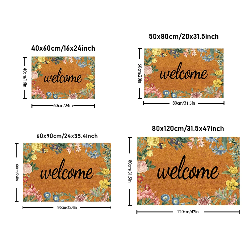 1 шт. коврик для дома и улицы противоскользящий ковер