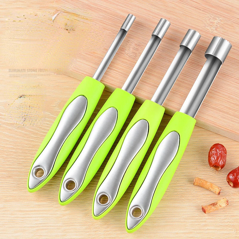 

Hot Sale Stainless Steel Kitchen Gadget Tool Fruit Seeder Core Remover Fruit Vegetable Tools Apple Pear Corer Easy Twist