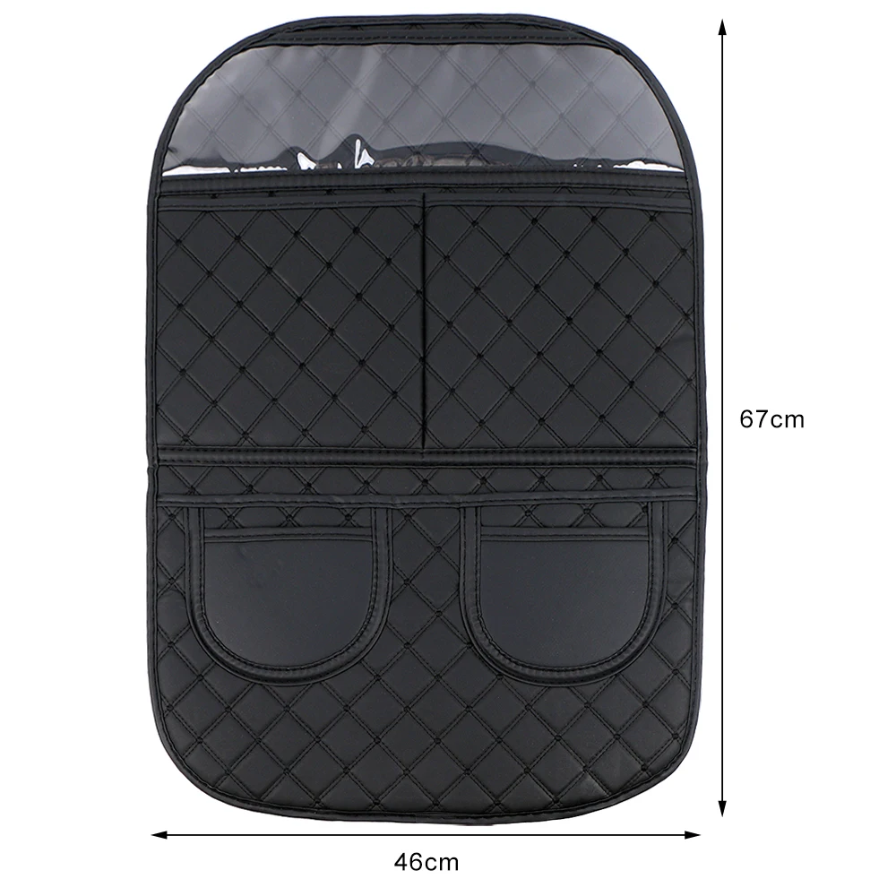 

Универсальная подвесная сумка для заднего сиденья автомобиля, кожаная сумка для хранения, износостойкий органайзер, карман для хранения и поддержания порядка