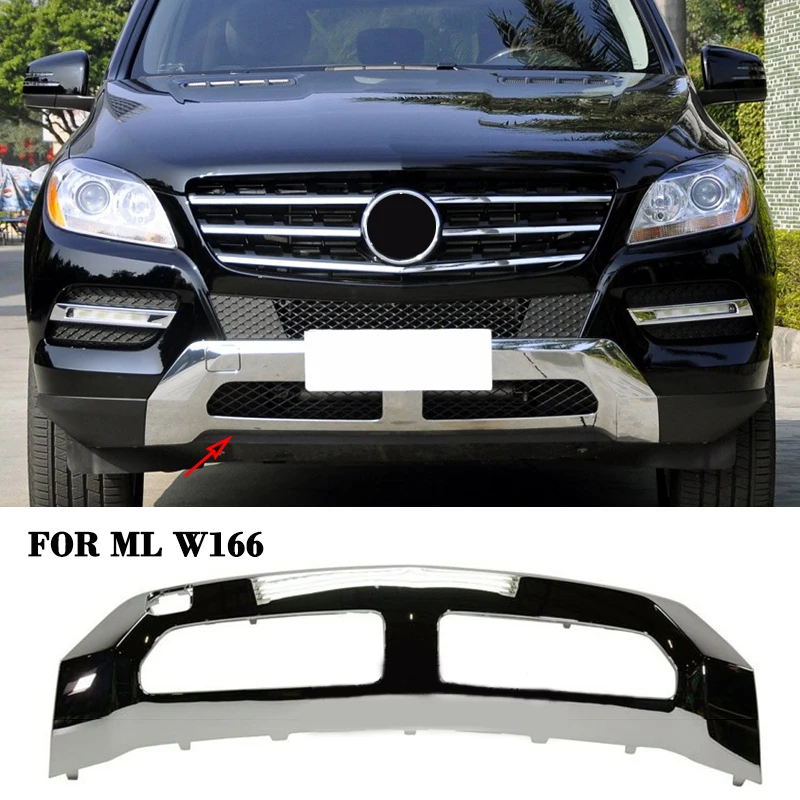 

Передний хромированный бампер A1668858025 A 1668851525 для Mercedes Benz ML Class W166 ML350 Diesel ML500