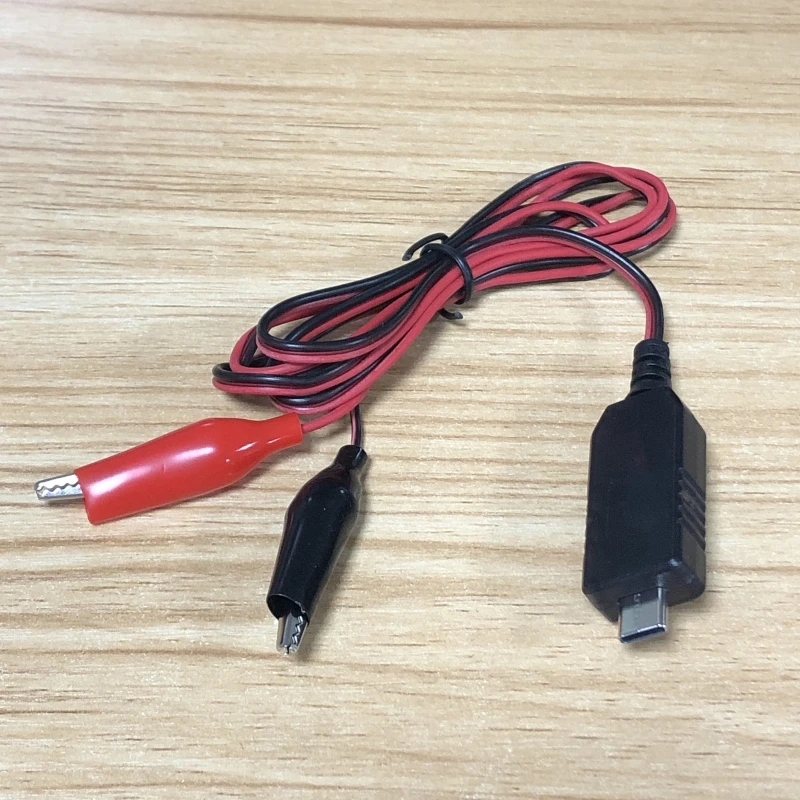 LR3 LR6 AA AAA устройство для устранения батарей USB C 5 В до 3 понижающий кабель с зажимом