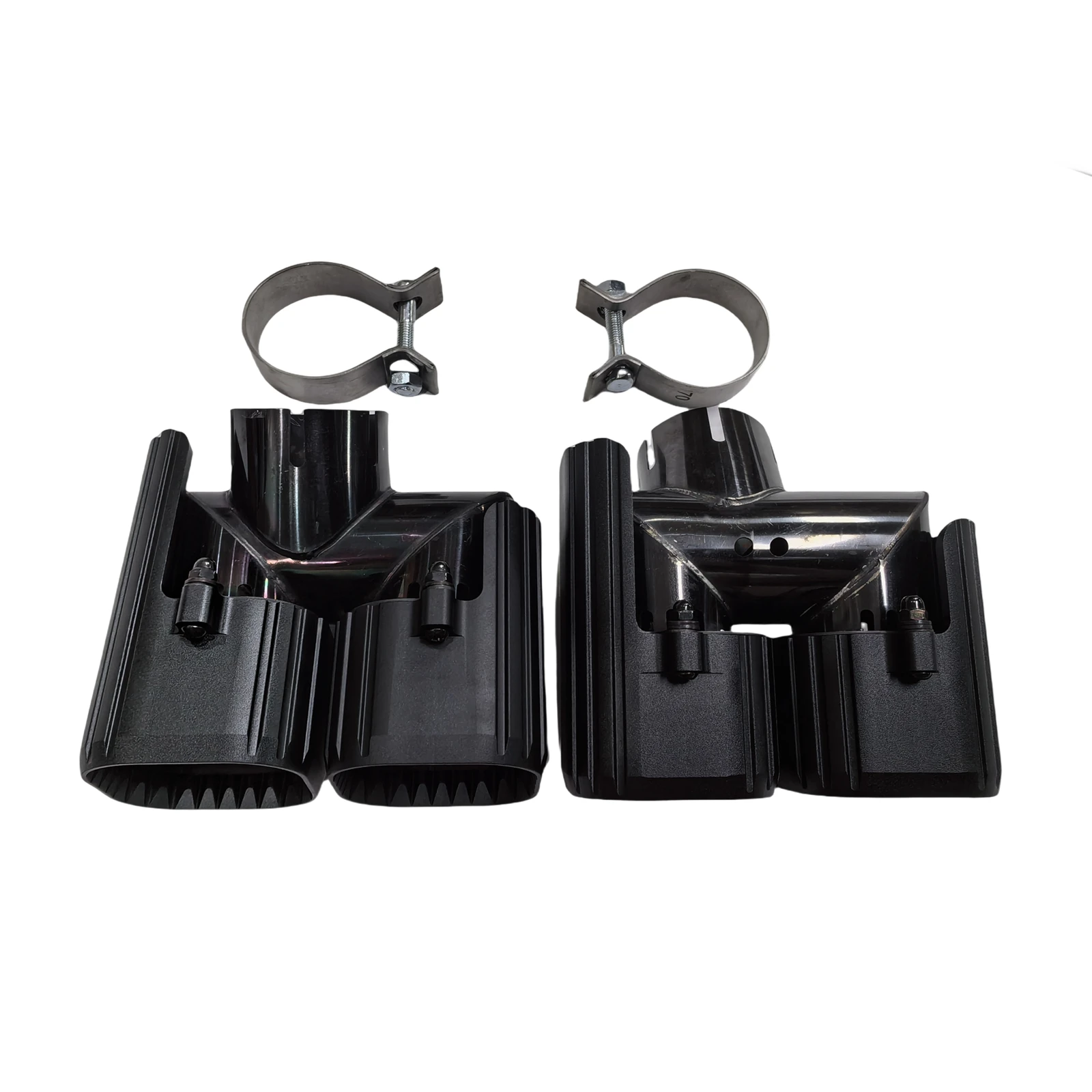 Для Land Rover Defender 90 110 130 3.0L 2020-2024 нижняя защитная пластина заднего бампера сетчатая