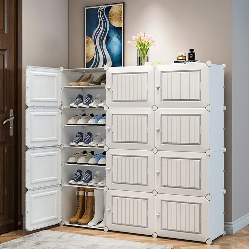 

Entrance Hall Bedroom Cabinets Organizer Dustproof Shoe Storage Layered Partition Slaapkamerkasten Home Furniture TY29XP