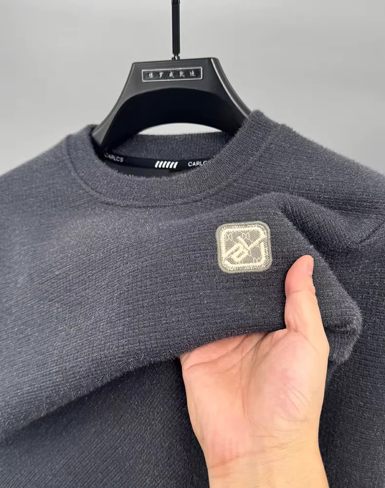  Высококачественный мужской трикотажный свитер осень - зима новая мода