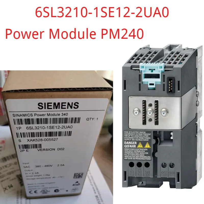 

6SL3210-1SE12-2UA0 Brand New SINAMICS S120 converter Power Module PM340 6SL3210 1SE12 2UA0