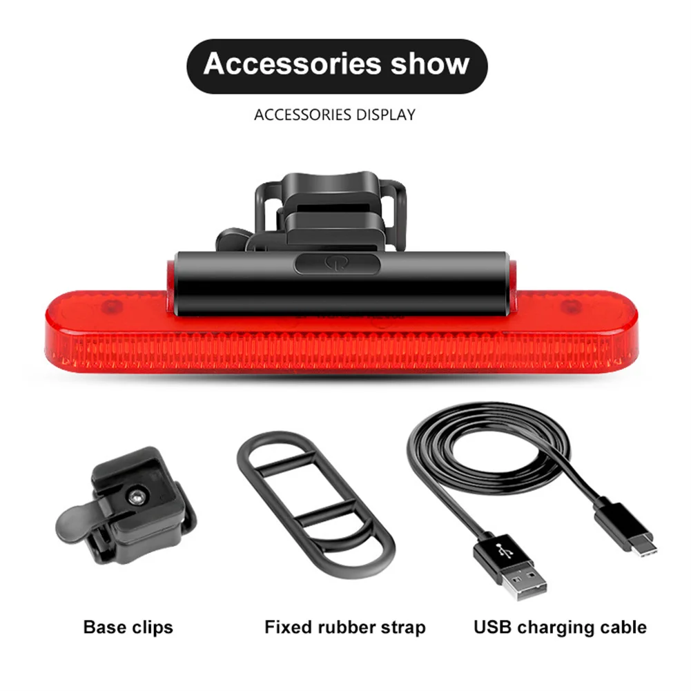 

Bike Light Set 90 lumens LED USB Rechargeable Bicycle Lamp Ultralight MTB Road Bike Front And Tail Light Set Bicycle Accessories