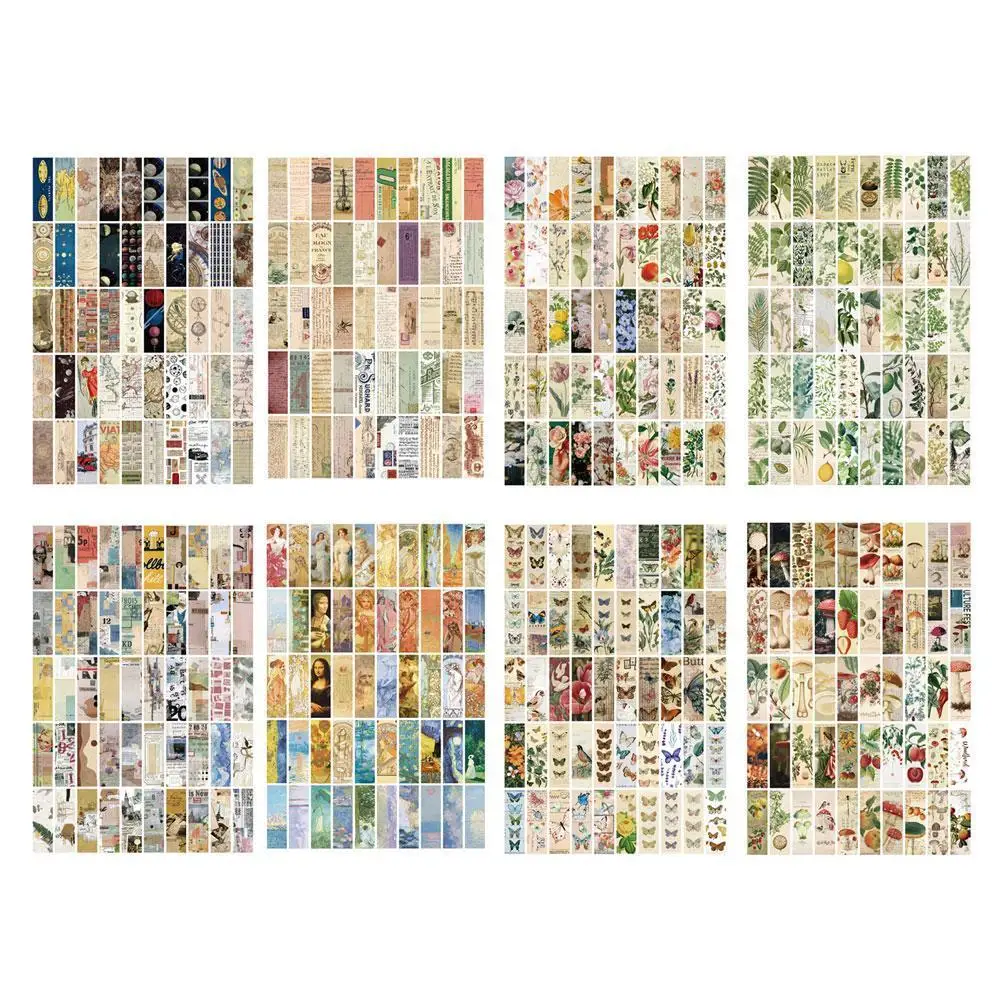 

50pcs Kawaii Stationery Korean Stickers Years Are The Same Junk Journal Diary Planner Decorative Mobile Sticker Scrapbooking