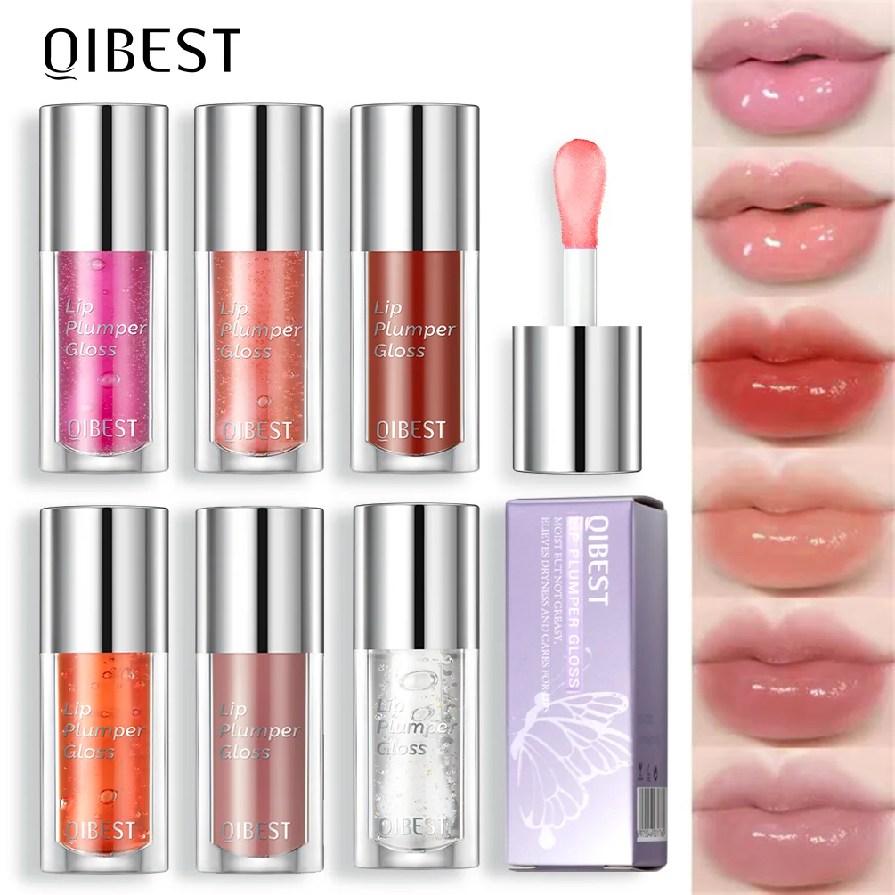 

Clear Fashion 3g Crystal Jelly Moisturizing Lip Oil Plumping Lip Gloss Sexy Plump Lip Glow Oil Tinted Lip Plumper Lips Makeup