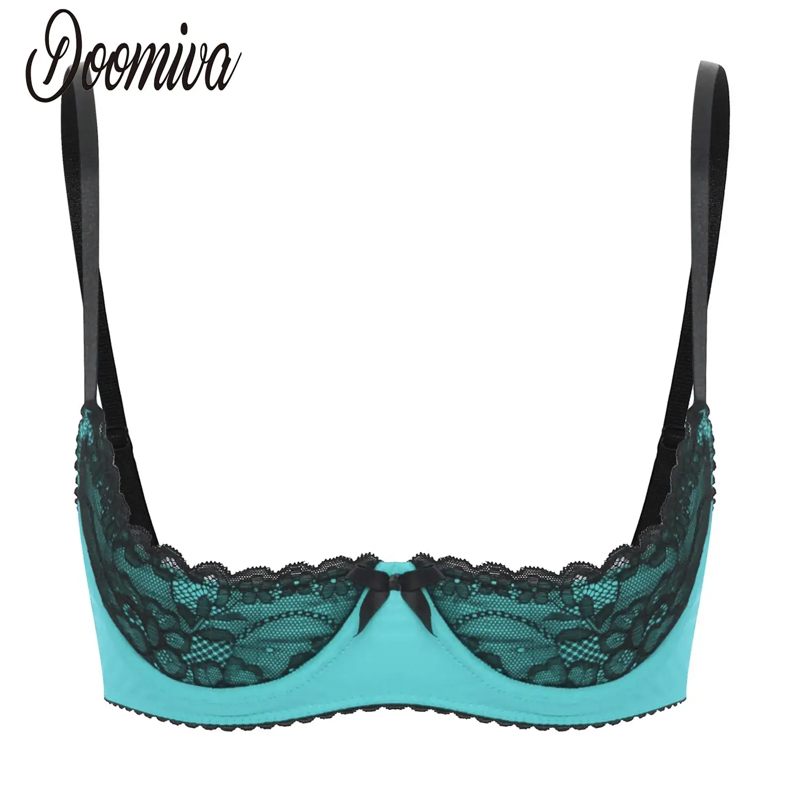 Женское сексуальное кружевное нижнее белье с получашками бюстгальтер пуш-ап