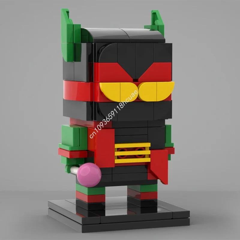 Фото Набор строительных блоков Brickheadz MOC Zool Amiga Collection, 115 деталей, развивающий логическое мышление и воображение, подарок на Рождество №1