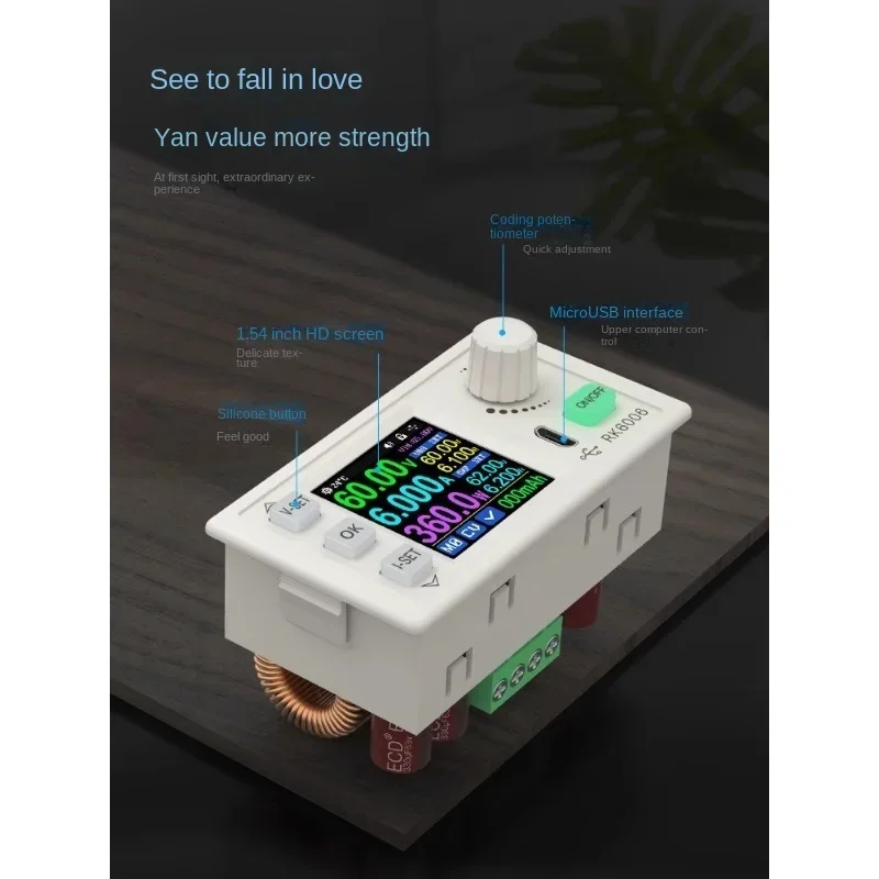 Цифровой дисплей RK6006 Регулируемый источник питания постоянного тока с