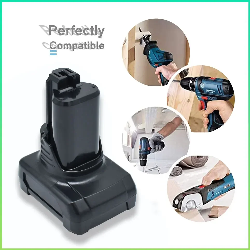 Литий-ионный аккумулятор для Bosch BAT412 BAT411A BAT412A BAT413 Max 12 В 4 8 Ач/6 Ач/9 Ач