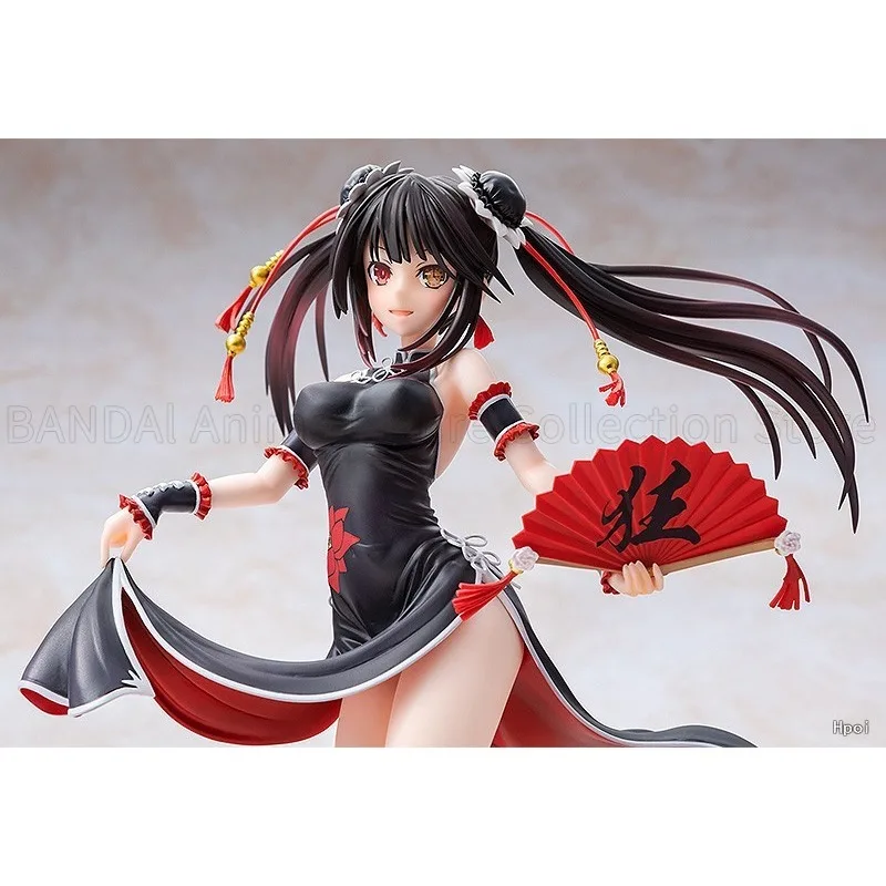 Фото В наличии оригинальные Chara-ani CAworks Date A Live III Kurumi Tokisaki China Dress Ver Toys Model Decoration Gift Collection №4