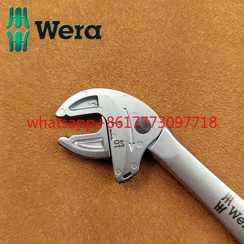 Фото 1 шт. - Немецкий ключ Wera Vera 6004 Joker S/M/L/XL/XXL с саморегулирующейся трещоткой и открытым зевом. №3