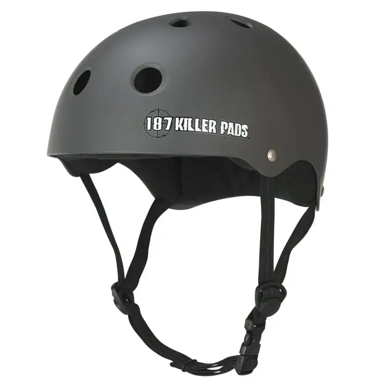 

Skate Helmet with Sweatsaver Liner, Charcoal Matte, Medium Cycling helmet Cycling helmet Cycling helmet road bike Capacete de ci