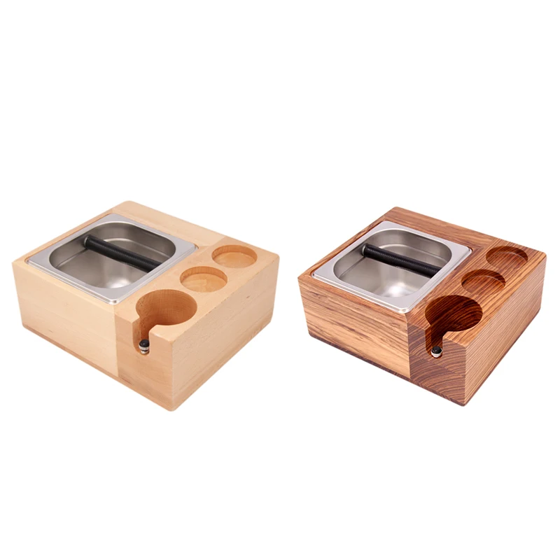 

51/58MM Coffee Filter Tamper Holder Tamper Stand Wood Espresso Distributor Mat Support Base Rack