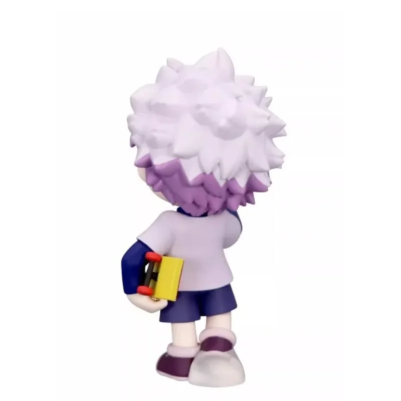 Фото В наличии оригинальный FURYU HUNTER×HUNTER Killua Zoldyck ПВХ 11 см аниме модель персонажа коллекция игрушки подарки №4