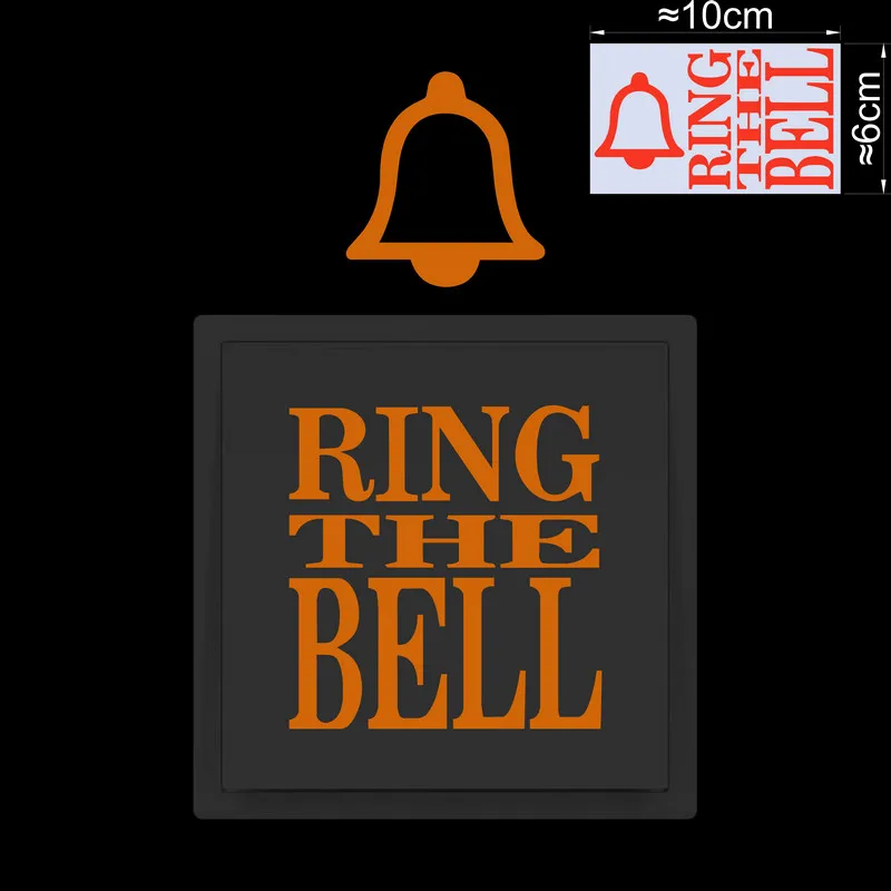 

Светящиеся наклейки для дверного звонка NICELET