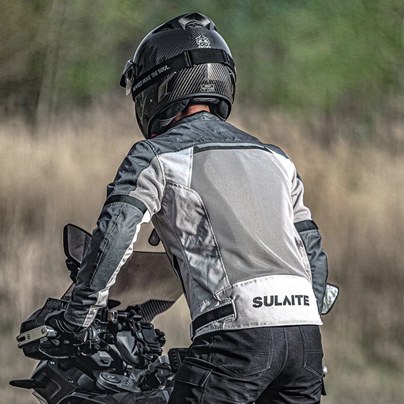 Летняя новая мотоциклетная куртка дышащая сетчатая противоскользящая Защитная
