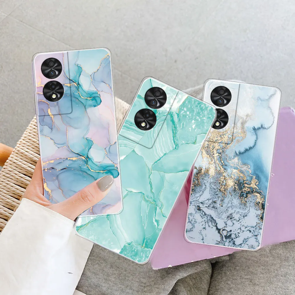 Для TCL 50 SE чехол 6 78 &quotпрозрачный мягкий силиконовый бампер для телефона 5G