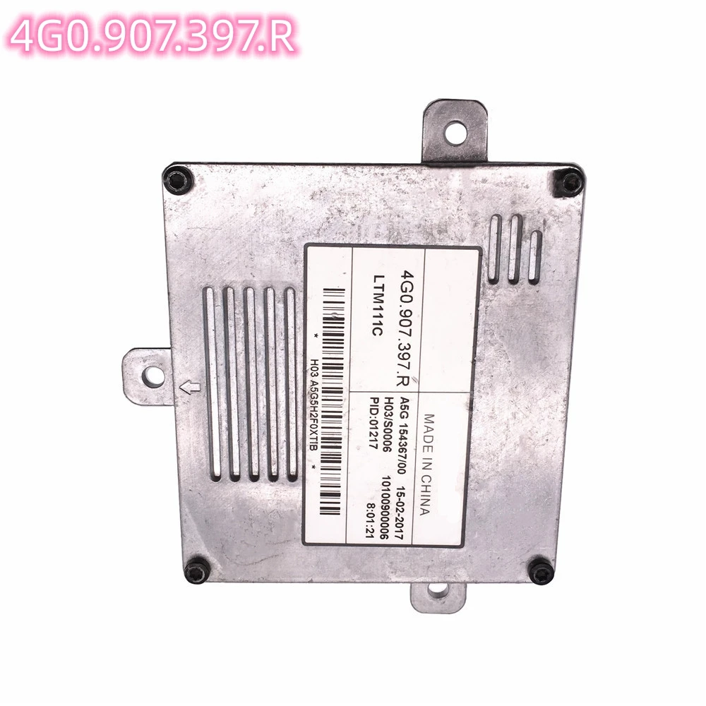 4G0.907.397.R оригинальная деталь, ксеноновый балласт для фар, модуль управления ДХО для AUDI A3 Q3 4G0907397R 4G0.907.397.R оригинальная деталь, ксеноновый балласт для фар, модуль управления ДХО для AUDI A3 Q3 4G0907397R