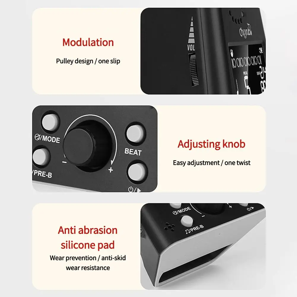 230 Electronic Metronome Piano Grade Test Special Instrument General Rhythm Metronome For Guitar Drum Violin Dropshipping